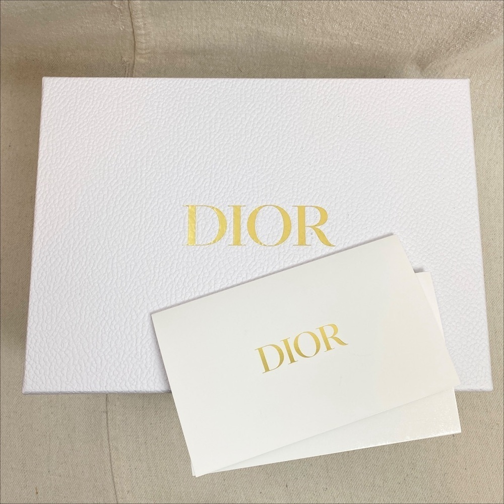 Dior Box and receipt folder set